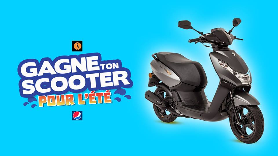 Gagnez un scooter Peugeot avec le spécial