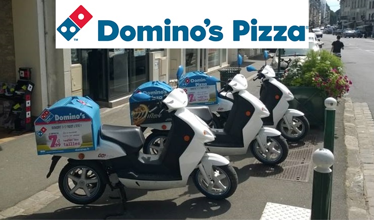 livraison écologique Domino's Pizza