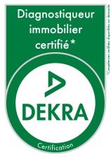 logo diagnostiqueur immobilier certifié dekra