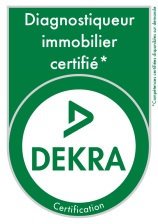 logo diagnostiqueur immobilier certifié dekra