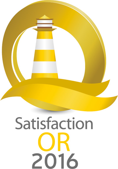 logo satisfaction or enquête indicateur de la franchise
