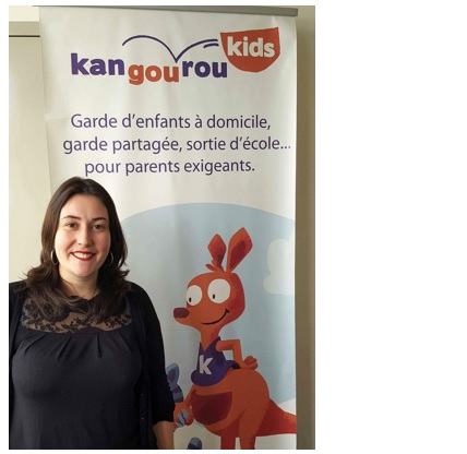 Ludivine Carrere, franchisée Kangourou Kids à Bussy St Georges