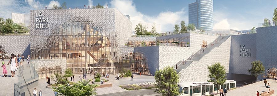Projet d'extension du centre commercial Lyon Part-Dieu