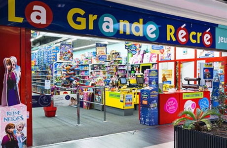 Magasin de jouets franchisé La Grande Récré