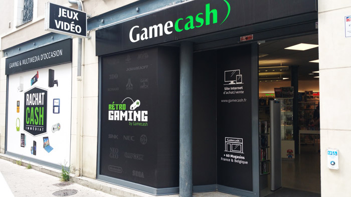 magasin de vente de jeux vidéo et accessoires d'occasion gamecash