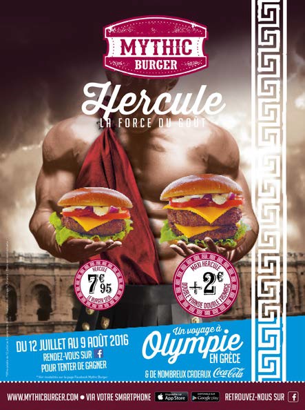L'Hercule chez Mythic Burger