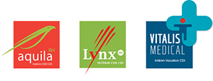 Franchise aquila RH Lynx RH et Vitalis Medical logos