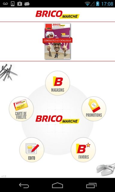 Franchise Bricomarché application smartphone 
