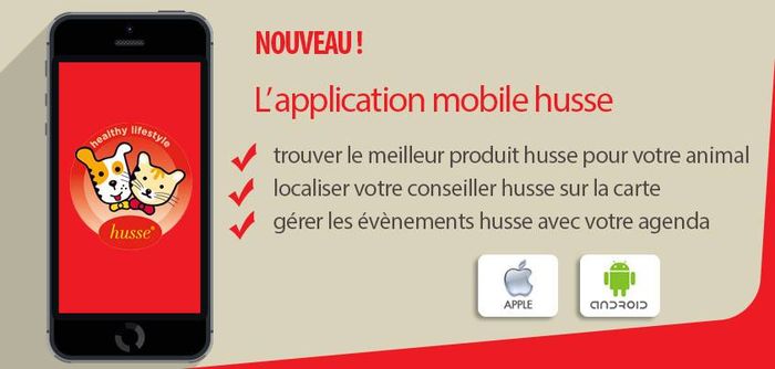 Franchise Husse application mobile