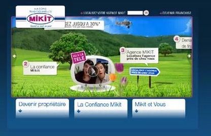 Franchise Mikit ancien site