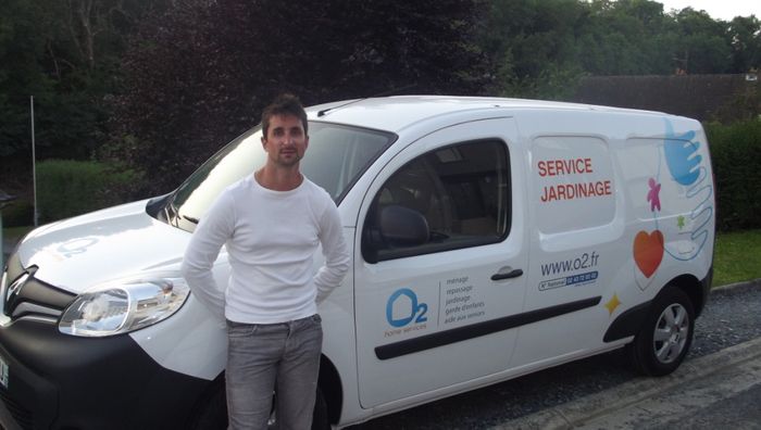 Micro Franchise O2 jardinage Samuel Eslan Calvados