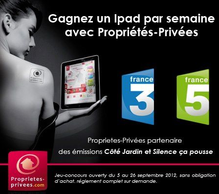 Franchise Propriétés Privées iPad