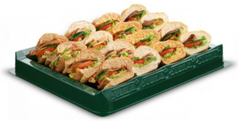 Franchise Subway Coupe du Monde 2014 plateaux sandwichs