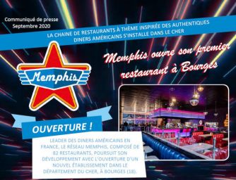 Un multifranchisé Memphis ouvre son 4ème restaurant à Bourges - Toute-la-Franchise.com
