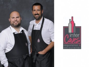 “Thanks to the support of Inter Caves, we are delighted to open our cellar”, Damien Joannic and Steven Le Ponner (Inter Caves Amberieux d’Azergues)
