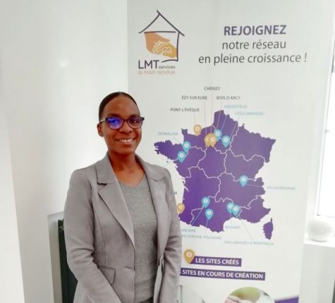 "Mon franchiseur a été un parfait accompagnateur dans l’élaboration de mon projet" Isabelle Labylle, franchisée LMT Services au Chesnay-Rocquencourt (78)