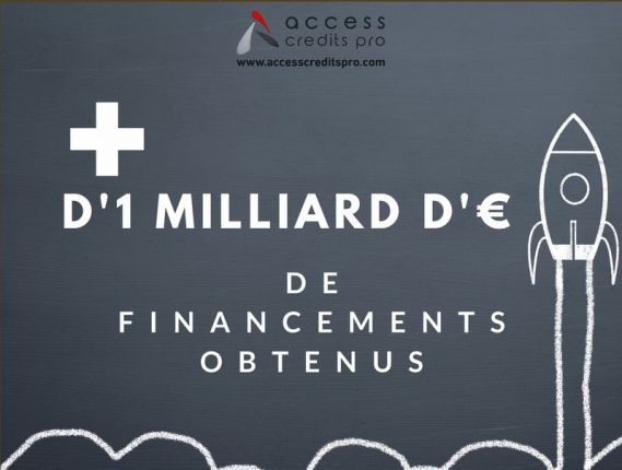 ACCESS CREDITS PRO passe le cap du milliard d’euros de crédits distribués aux entreprises
