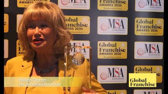 Helen Doron English gagne à nouveau un Prix au Salon Mondial de la Franchise 2020