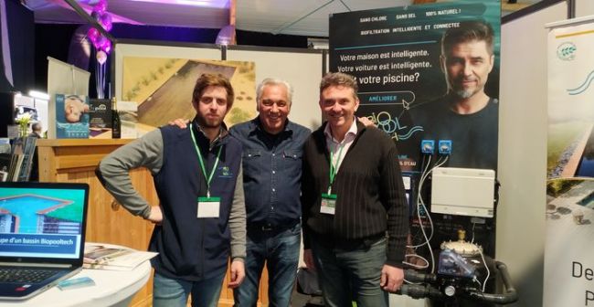 Biopooltech présente ses piscines écologiques et connectées au Salon Habitat et Environnement du Touquet