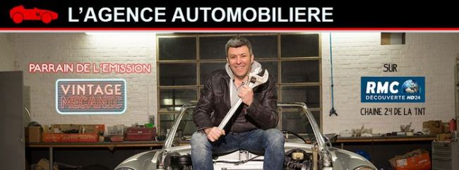L’Agence Automobilière offre de la visibilité à ses franchisés en étant partenaire de l’émission Vintage Mecanic