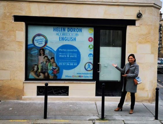 Céline Meyfret-Rabier, jeune maman et entrepreneure convaincue, ouvre un centre Helen Doron English à Bordeaux