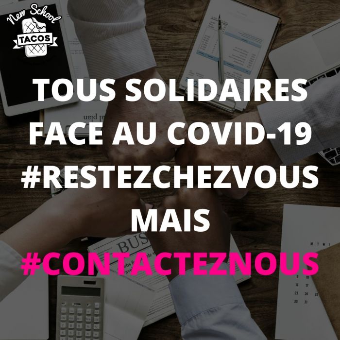 Coronavirus : New School Tacos reste à l'écoute des candidats