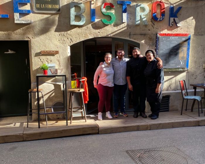" Nous avons été séduits par la simplicité et la flexibilité de la licence de marque", l'équipe du Bistrok de Montpellier