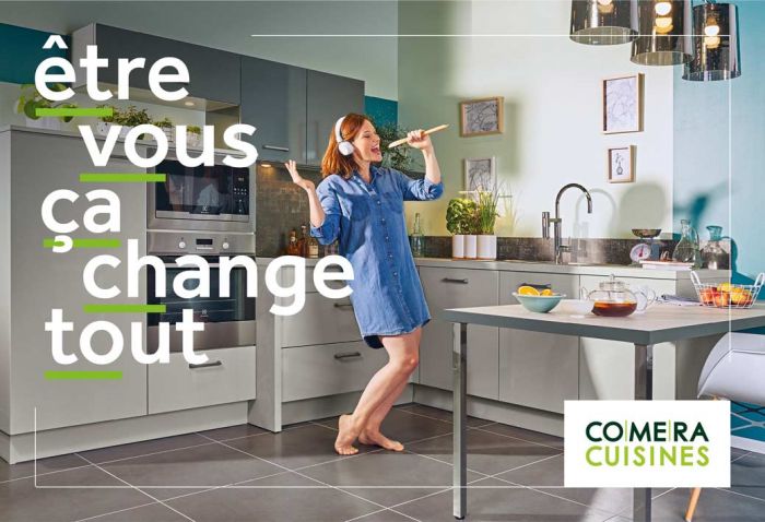 COMERA Cuisines lance une nouvelle gamme pour donner vie aux émotions de ses clients
