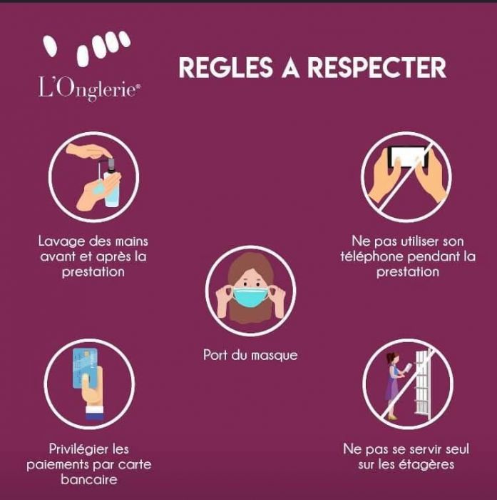L'Onglerie rouvre ses centres avec les précautions d’usage