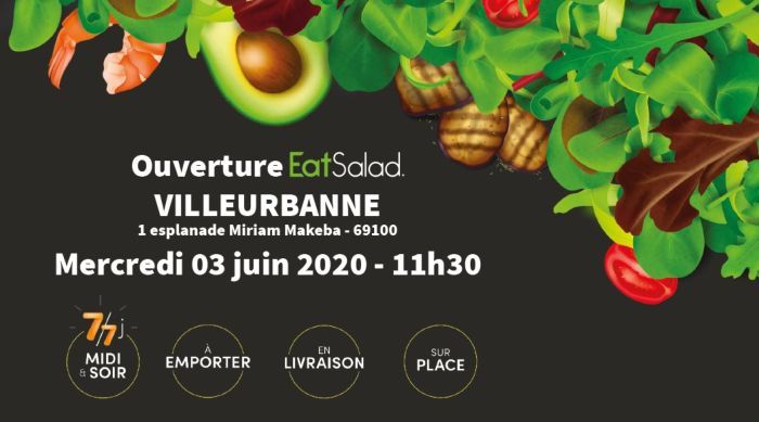 Ouverture du nouveau Eat Salad de Villeurbanne