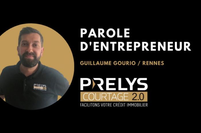 "C’est le meilleur choix professionnel que j’ai fait depuis ces 10 dernières années !" Guillaume Gourio, courtier Prelys à Rennes