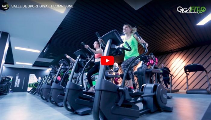 Le nouveau club Gigafit de Compiègne en vidéo