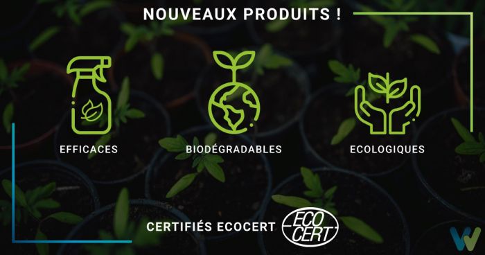 WashandCheck propose désormais une gamme encore plus verte et biodégradable