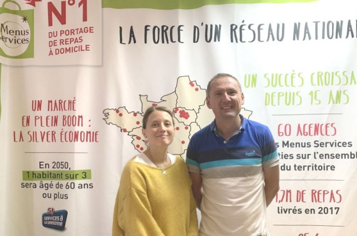 Echange avec Thomas Markiewicz et Noémie Sarteel, franchisés Les Menus Services à Boulogne-sur-Mer