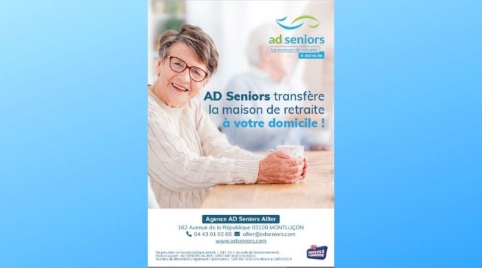 L'agence AD Seniors de l'Allier soutenu par le réseau pour le lancement de La maison de retraite à domicile