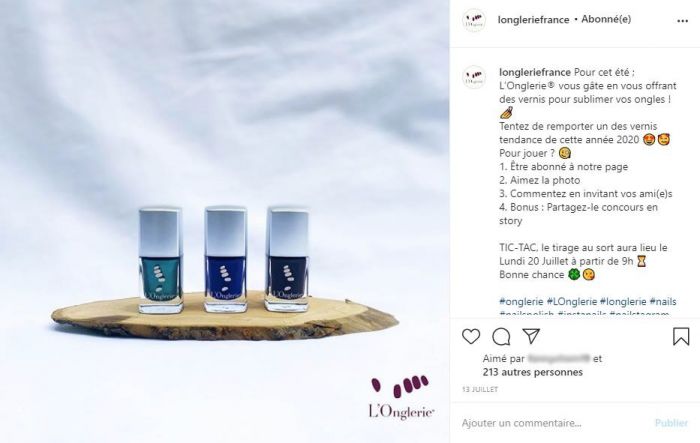 L'Onglerie : ça bouge sur les réseaux sociaux !