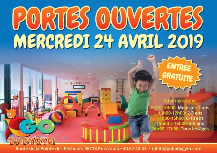La franchise Gobabygym ouvre une nouvelle salle à Tahiti