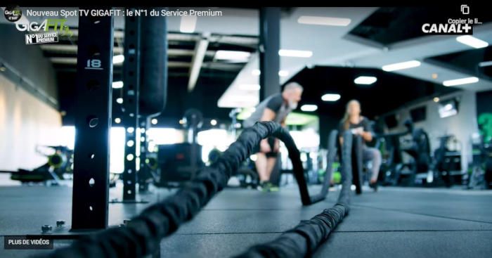 Gigafit dévoile son nouveau spot de pub TV