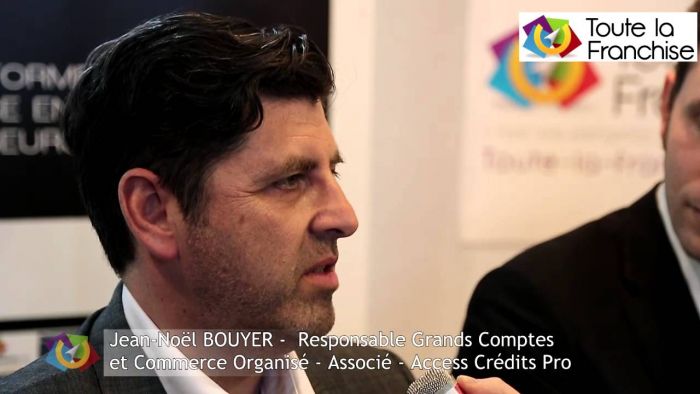 « Notre solution aide les chefs d’entreprise à gagner de la visibilité et maîtriser les délais dans la prise en compte de leurs demandes », Jean-Noël Bouyer (Directeur associé ACCESS CREDITS PRO)