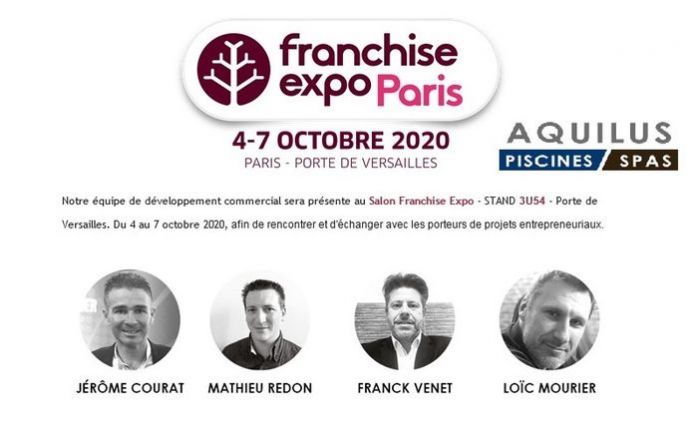Devenez constructeur de piscines : rendez-vous avec Aquilus à Franchise Expo Paris