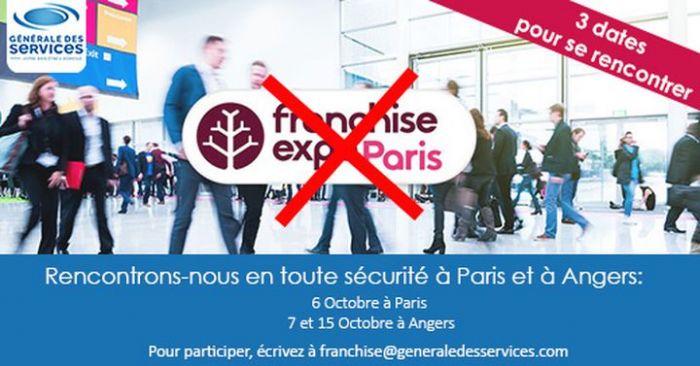 Alternative à Franchise Expo : Générale des Services rencontre ses candidats à Paris et Angers