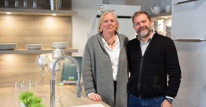 « COMERA Cuisines, c’est surtout le respect du concessionnaire », Stéphanie et Frédéric, Dieppe