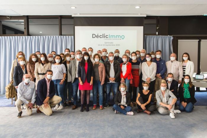 Les équipes de Déclic immo en formation à La Rochelle
