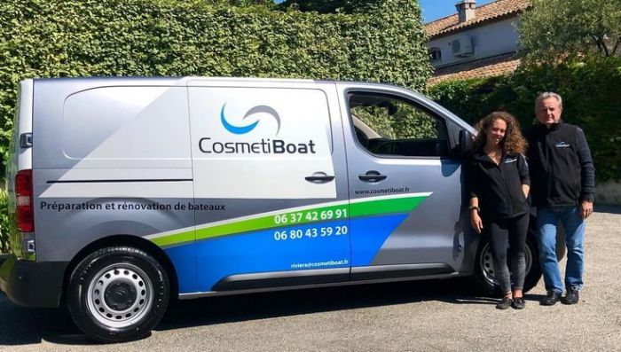 CosmétiBoat ouvre sa première unité de préparation et rénovation de bateaux dans les Alpes Maritimes