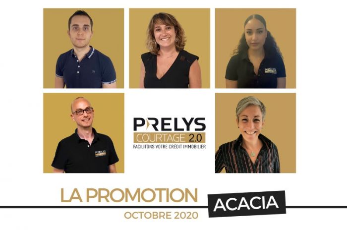 Prelys Courtage intègre cinq nouveaux talents