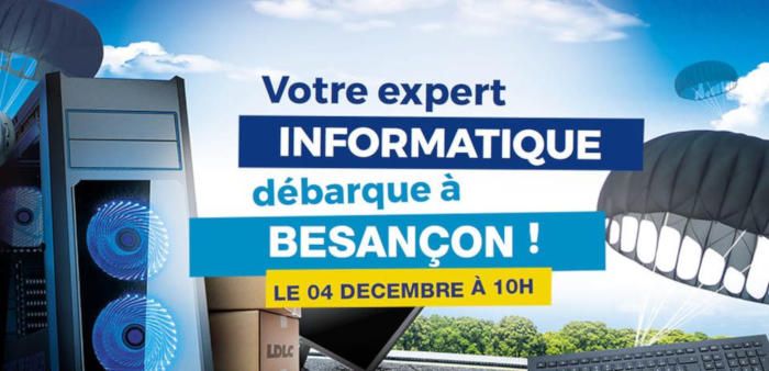 LDLC ouvre un nouveau magasin à Besançon