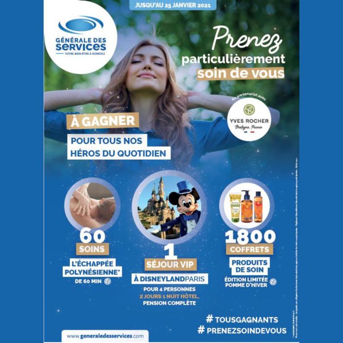 Générale des Services organise un jeu-concours pour récompenser ses salariés