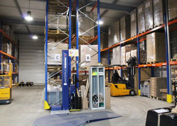 La plateforme logistique de Dietplus est au service des franchisés