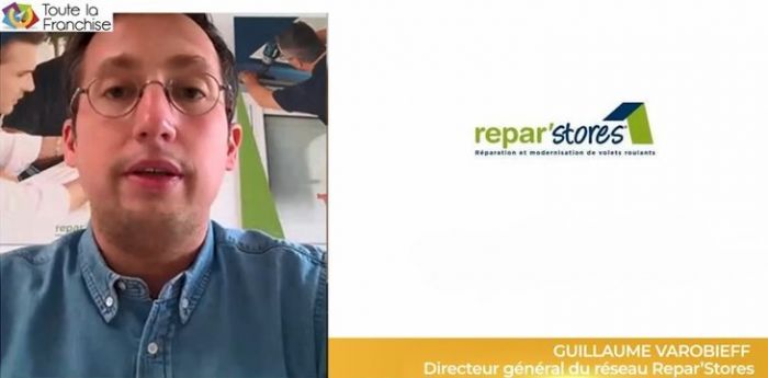 « Nous souhaitons dupliquer notre concept à l’étranger où il n'existe pas d'entreprises spécialisées dans la réparation et la modernisation de volets roulants et de stores », Guillaume Varobieff (DG Répar’stores)