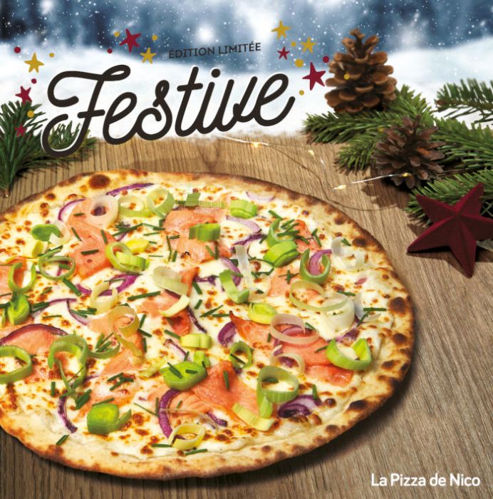 La Pizza de Nico lance une nouvelle pizza pour les fêtes de fin d’année